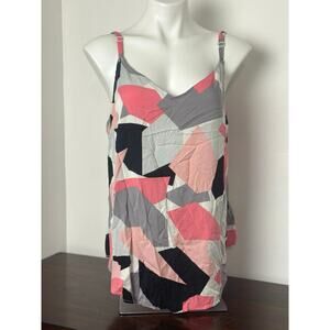 Torrid Essential Multi-Color Geometric Print Tank Top 1X (14/16)